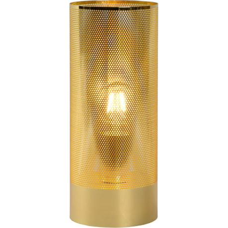 Lampe de table moderne en métal doré Julietta