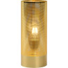 Lampe de table moderne en métal doré Julietta