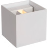 Applique carrée led design blanche Sony