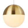 Suspension moderne boule verre Endor