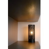 Lampe de table moderne en métal noir Julietta