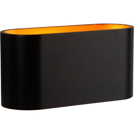 Applique ovale design noire Eliot