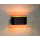 Applique ovale design noire Eliot