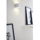 Applique ovale design blanche Eliot