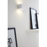 Applique ovale design blanche Eliot
