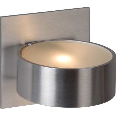 Applique moderne chrome satiné 1 spot Manille