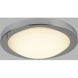 Plafonnier moderne métal et verre LED Geneva