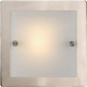 Applique carrée moderne plate en verre Linette