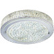 Plafonnier métal et cristal Ø 40 cm design LED Florida