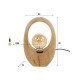 Lampe à poser naturelle H 30 cm manguier massif Archibal Lampe à poser naturelle H 30 cm manguier massif Archibal