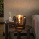 Lampadaire moderne en verre cuivré Ø 29 cm Hoggy Lampadaire moderne en verre cuivré Ø 29 cm Hoggy