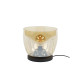 Lampadaire moderne en verre ambré Ø 29 cm Hoggy Lampadaire moderne en verre ambré Ø 29 cm Hoggy
