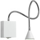 Applique murale flexible design blanche Loopy