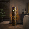Lampadaire industriel en métal bronze antique Patsy