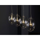 Suspension contemporaine en verre Heliphea