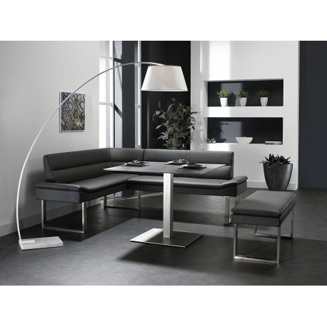 Lampadaire arc classique en tissu blanc Zivina