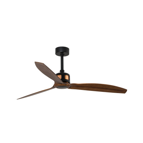Ventilateur de plafond Copper Fan noir mat Ø128 cm