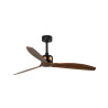 Ventilateur de plafond Copper Fan noir mat Ø128 cm
