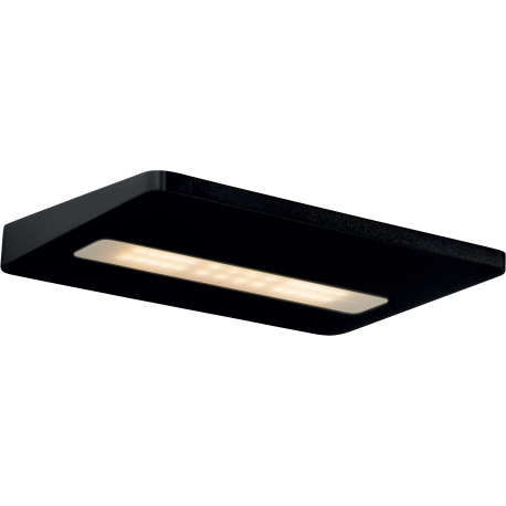 Applique design led intégré noire Vero
