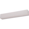 Applique design rectangulaire blanche Safira 51 cm