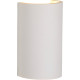 Applique classique blanche arrondie Sloan