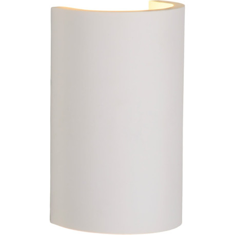Applique classique blanche arrondie Sloan