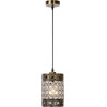 Suspension style antique métal bronze Alexandria