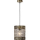 Suspension style antique métal bronze Alexandre