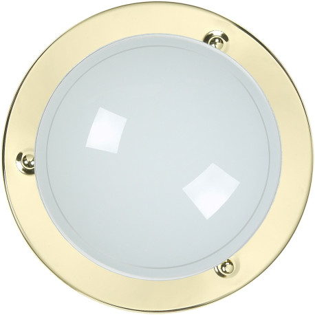Plafonnier classique en verre beige Ada