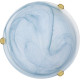 Plafonnier classique en verre opaque bleu Ø30 cm Adelie