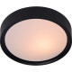 Plafionner moderne plastique noir Ø25 cm Balian