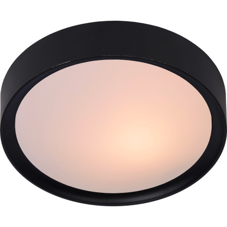 Plafionner moderne plastique noir Ø25 cm Balian