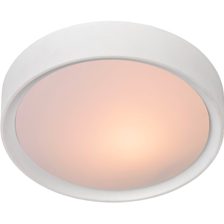 Plafionner moderne plastique blanc Ø25 cm Balian
