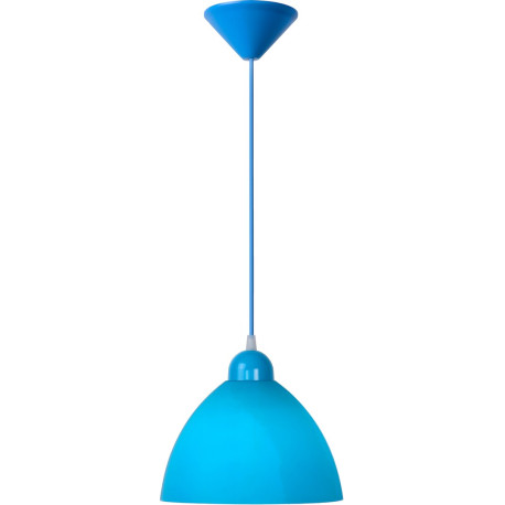 Suspension contemporaine plastique bleu Candy