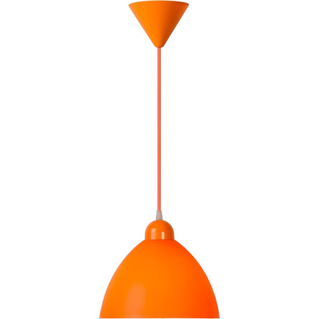 Suspension contemporaine plastique orange Candy