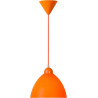 Suspension contemporaine plastique orange Candy