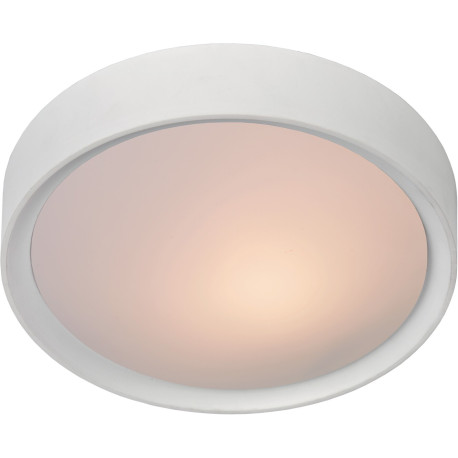 Plafionner moderne plastique blanc Ø36 cm Belian