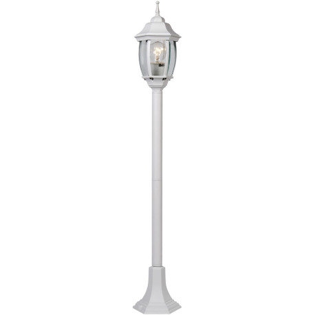 Lampadaire vintage aluminium blanc Edinson