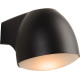 Applique moderne extérieure en aluminium noir Camac