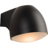 Applique moderne extérieure en aluminium noir Camac