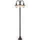 Lampadaire vintage 1 lampe métal rouillé Dagmar