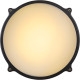 Applique classique ronde en aluminium noir Ø 24,5 Daria