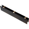 Applique extérieure moderne en aluminium noir 3 LED Gary