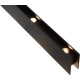 Applique extérieure moderne en aluminium noir 3 LED Gary