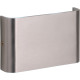 Applique moderne d'extérieur en aluminium chromé LED Gabia
