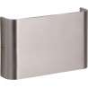Applique moderne d'extérieur en aluminium chromé LED Gabia