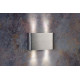 Applique moderne d'extérieur en aluminium chromé LED Gabia