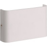 Applique moderne d'extérieur en aluminium blanc LED Gabia