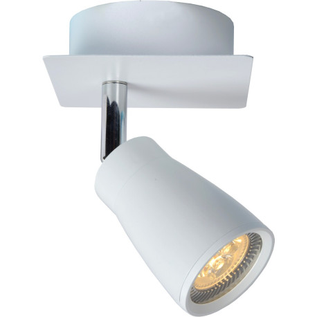 Spot moderne LED en métal blanc Gall