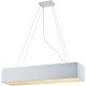 Suspension modernne en métal blanc 10 LED Helois